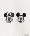 JANE SMITH: MICKEY&MINNIE FACE TEE