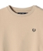 FRED PERRY: G1148 TIPPED SWEAT