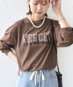 �ySHIPS�ʒ��zJ.J MERCER: �����O�X���[�u TEE