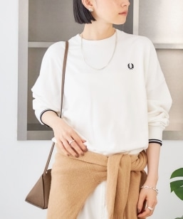�y�ꕔSHIPS�ʒ��zFRED PERRY:�q����@�\�rG1148 TIPPED SWEAT
