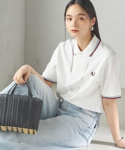 FRED PERRY:M12 TWIN TIPPED SHIRT