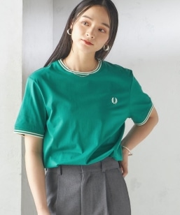 FRED PERRY:M1588 TWIN TIPPED TEE