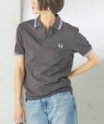 FRED PERRY:M3600 TWIN TIPPED POLO �_�[�N�O���[