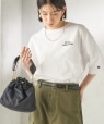 �y�ꕔWEB����/ SHIPS�ʒ��zChampion: 5���� ���S �v�����g TEE �z���C�g