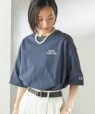 �y�ꕔWEB����/ SHIPS�ʒ��zChampion: 5���� ���S �v�����g TEE �l�C�r�[