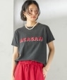 ACASAM:�N���[�l�b�N TEE �u���b�N