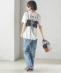 �ySHIPS�ʒ��zupper hights:FLARE  DENIM