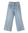 woadblue157:HW Semi Wide Flare Tuck Pants ���C�g�u���[