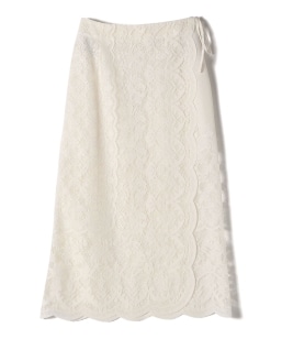 tiit:�q��􂢉\�rlace wrap skirt