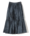 Nomat:�q��􂢉\�rShirring SKT/Hand-dyed