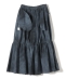 Nomat:�q��􂢉\�rShirring SKT/Hand-dyed