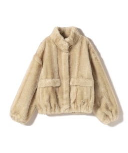 APARIS: Iris Shaved Mink Bomber