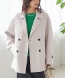 SUPER140 �_�u�� �t�F�C�X �V���[�g �R�[�g ���C�g�O���[