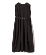 STUDIO NICHOLSON:WIDE S VOLUME DRESS �u���b�N