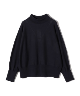 SHIPS Primary Navy Label:MERINO WOOL �n�C�l�b�N �h���}�� �j�b�g