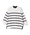SHIPS Primary Navy Label:SEAISLAND �R�b�g�� �{�[�_�[ TEE