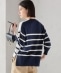 SHIPS Primary Navy Label:SEAISLAND �R�b�g�� �{�[�_�[ TEE