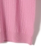 y YO:Cable Half sleeve knit