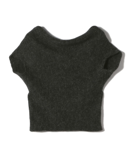 EMILY DAWN LONG: DIONE DRAPE KNIT TOP