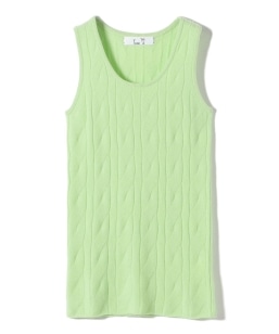 y YO: Timeless cable TANK TOP