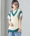 �ySHIPS�ʒ��zLOGAN KNITTING MILLS: �`���f�� V�l�b�N �x�X�g