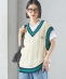�ySHIPS�ʒ��zLOGAN KNITTING MILLS: �`���f�� V�l�b�N �x�X�g