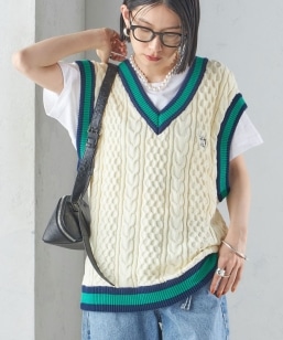 �ySHIPS�ʒ��zLOGAN KNITTING MILLS: �`���f�� V�l�b�N �x�X�g