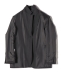 UNDER STANDING:stripe over jacket