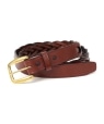TORY LEATHER:MESH LONG BELT �u���E��