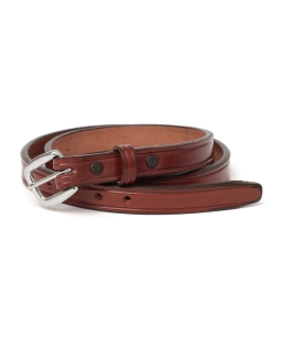 TORY LEATHER: CREASED BELT