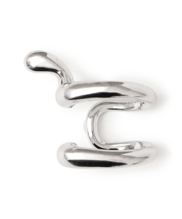 MARIA BLACK: Whirl Ear Cuff�iSilver�j