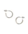 SHIPS Primary Navy Label:PATTERN HOOP PIERCE �V���o�[