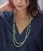 NAVAJO BEADS DESIGN NECKLAE�i80cm�j