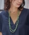 NAVAJO BEADS DESIGN NECKLAE�i80cm�j