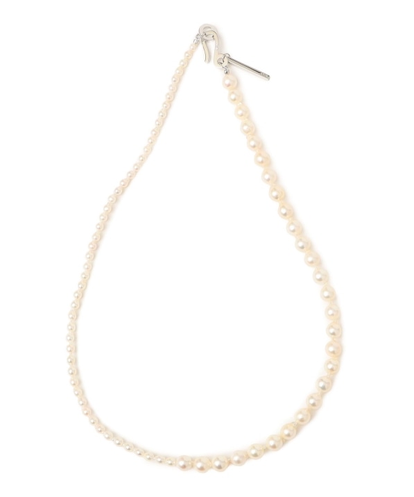 AYUS:Akoya baroque pearl 2tone necklace
