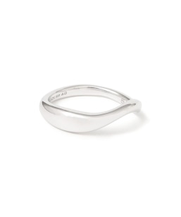 MARIA BLACK: Vayu Ring Silver HP