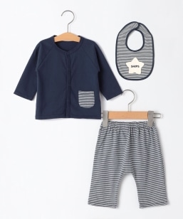 SHIPS KIDS:80cm / �����O�X���[�u �M�t�g�Z�b�g