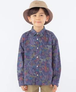 SHIPS KIDS:100�`130cm / �{�^���_�E�� �����b�N�X ���� �V���c