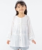 SHIPS KIDS:100�`130cm / �X�i�b�v �{�^�� �e�B�A�[�h �u���E�X