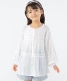 SHIPS KIDS:100�`130cm / �X�i�b�v �{�^�� �e�B�A�[�h �u���E�X �z���C�g