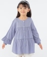 SHIPS KIDS:100�`130cm / �X�i�b�v �{�^�� �e�B�A�[�h �u���E�X ���C�g�u���[