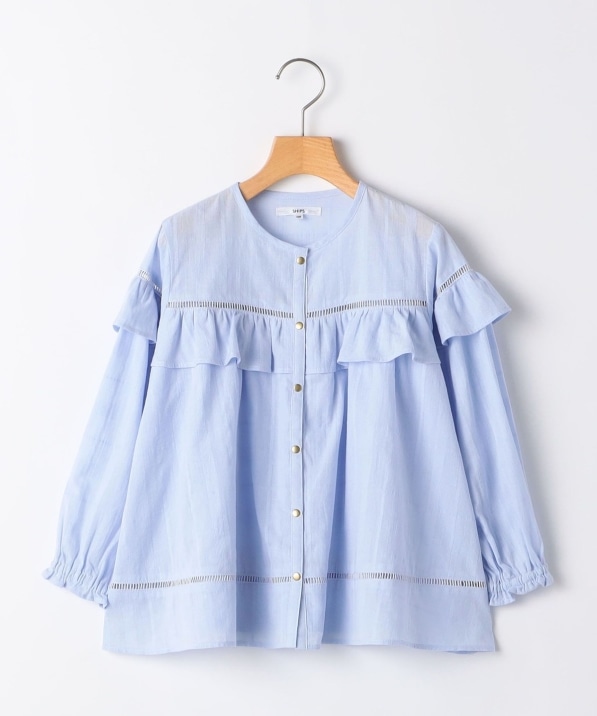 SHIPS KIDS:80�`90cm / �X�i�b�v �{�^�� �t���� �u���E�X