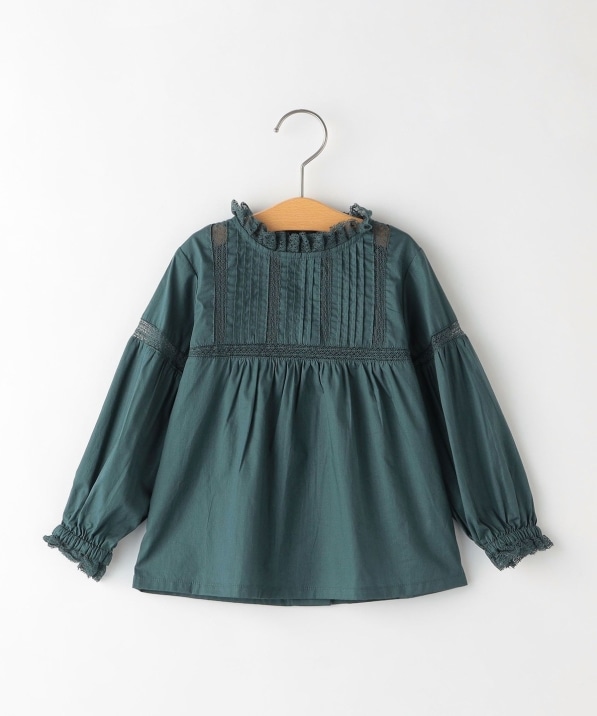 SHIPS KIDS:80�`90cm / ���[�X �s���^�b�N ���� �u���E�X
