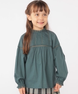 SHIPS KIDS:100�`130cm / ���[�X �s���^�b�N ���� �u���E�X