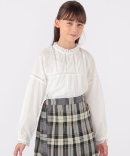 SHIPS KIDS:140�`150cm / ���[�X �s���^�b�N ���� �u���E�X