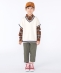 SHIPS KIDS:100�`130cm / �l�� �`�F�b�N �{�^���_�E�� �V���c