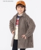 SHIPS KIDS:100�`130cm / �l�� �`�F�b�N �{�^���_�E�� �V���c