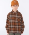 SHIPS KIDS:100�`130cm / �l�� �`�F�b�N �{�^���_�E�� �V���c