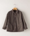 SHIPS KIDS:100�`130cm / �`�F�b�N �V���c �A�E�^�[