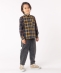 SHIPS KIDS:100�`130cm / �`�F�b�N �p�^�[�� �V���c